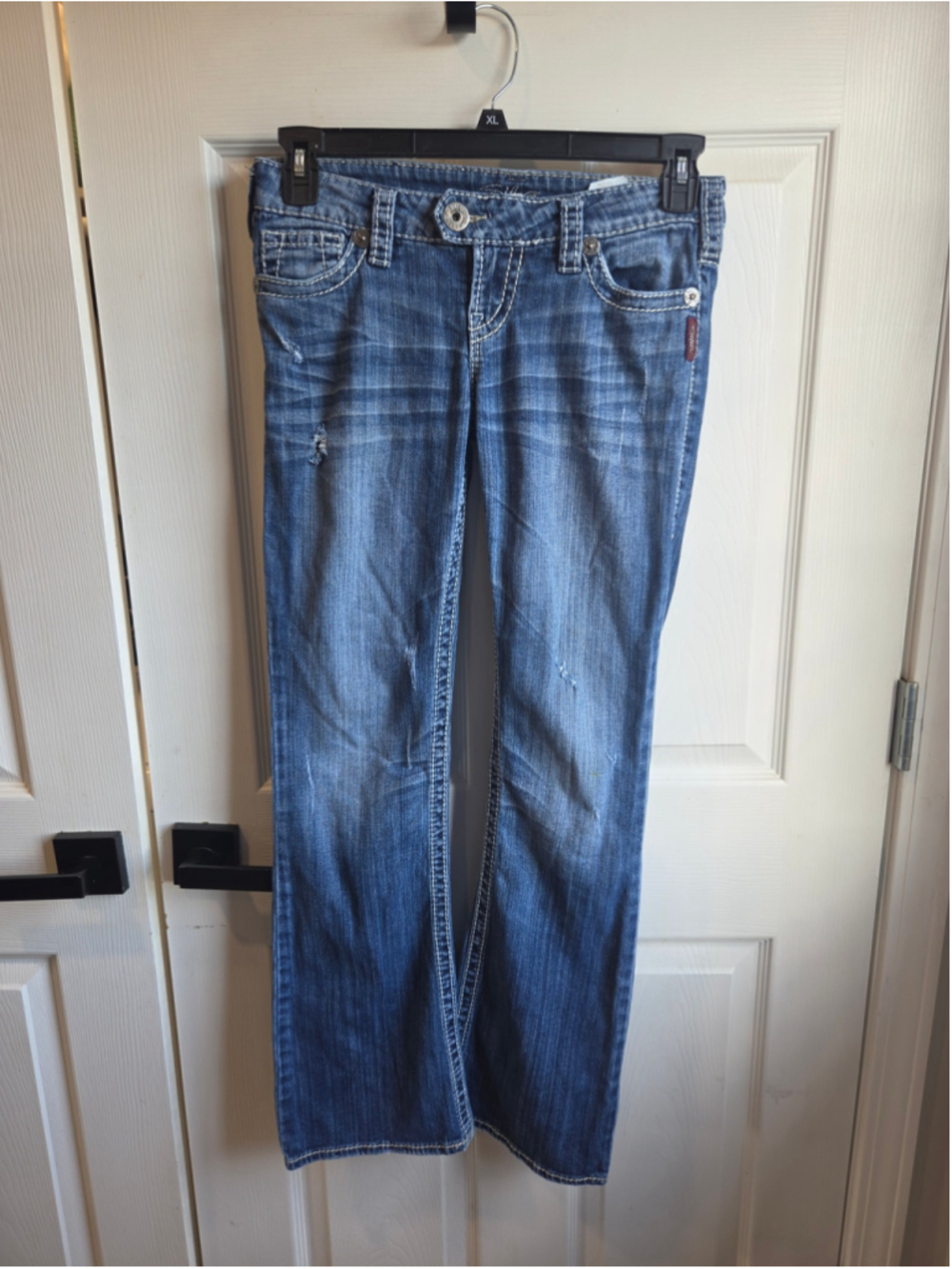 Women's Silver Jeans Boot Cut Jeans Size 27 Blue